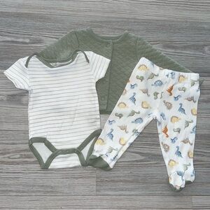 Kyle & Deena Baby Boys 3-PC Bundle 0-3 Months